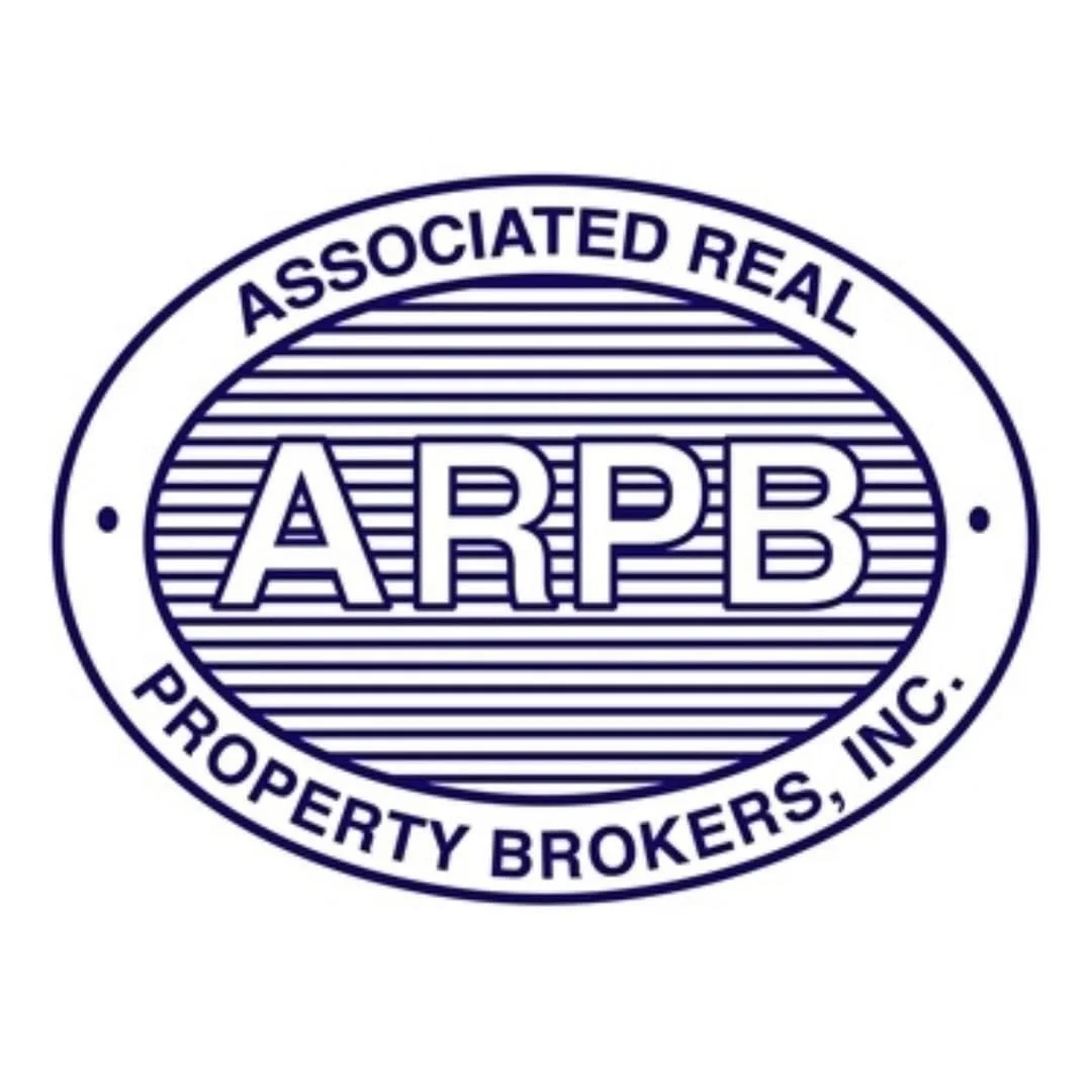 Logo of Associated Real Property Brokers, Inc. with ARPB in the center and circular text around it.