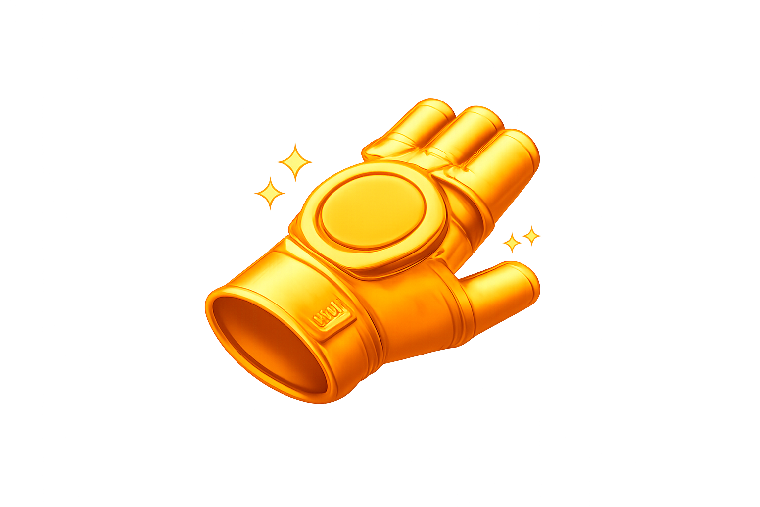 PalmLink hands-free magnetic phone mount glove illustration