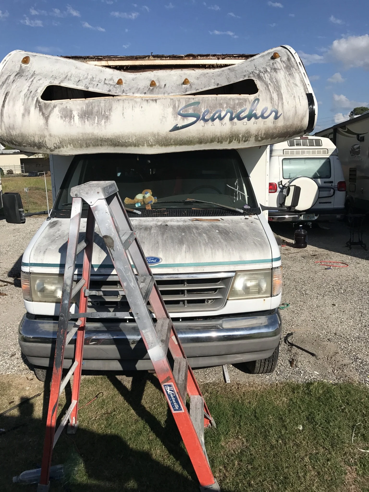 COLLAPSED FRAMING / ROOF DAMAGE  