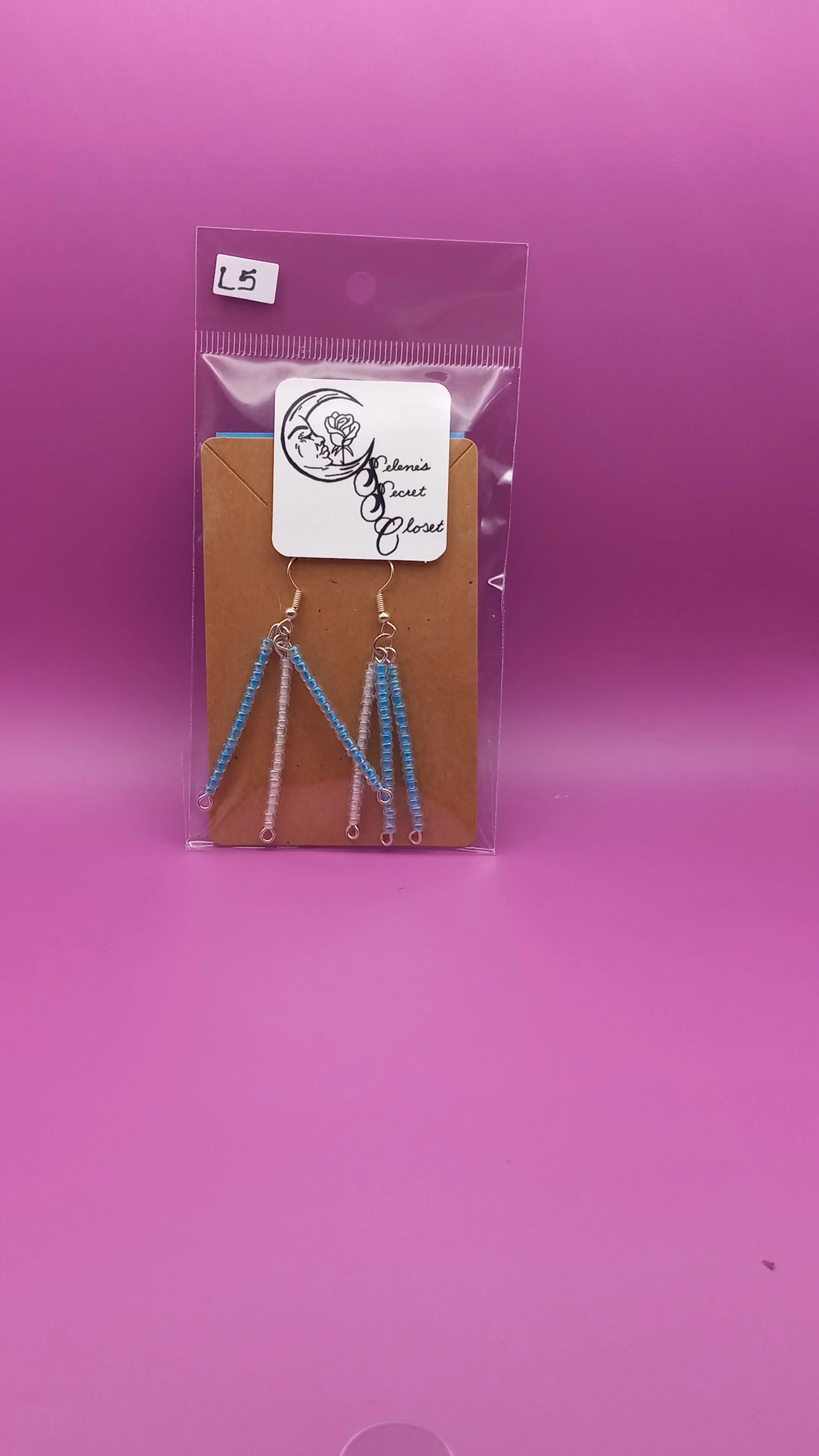 Glow Long Dandling Earrings