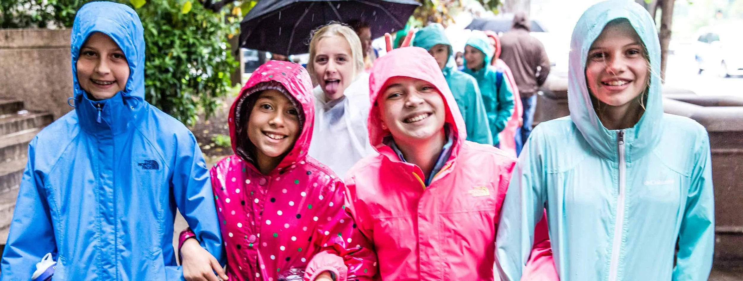 Rain-Dampened Shoes, not Spirits