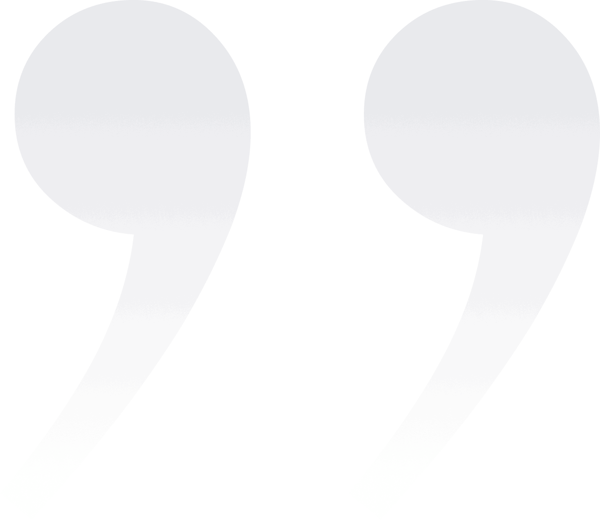 Large dark blue quotation marks on a black background.
