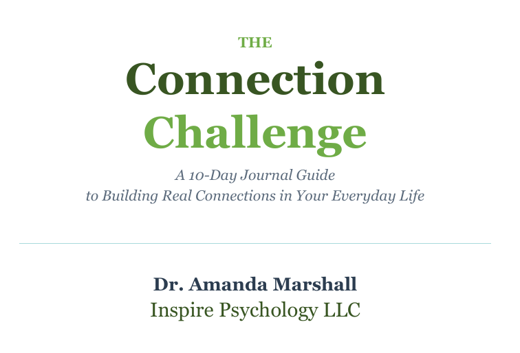 10 Day Connection Challenge Journal
