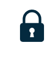 Icon of a closed padlock, symbolizing security or privacy.