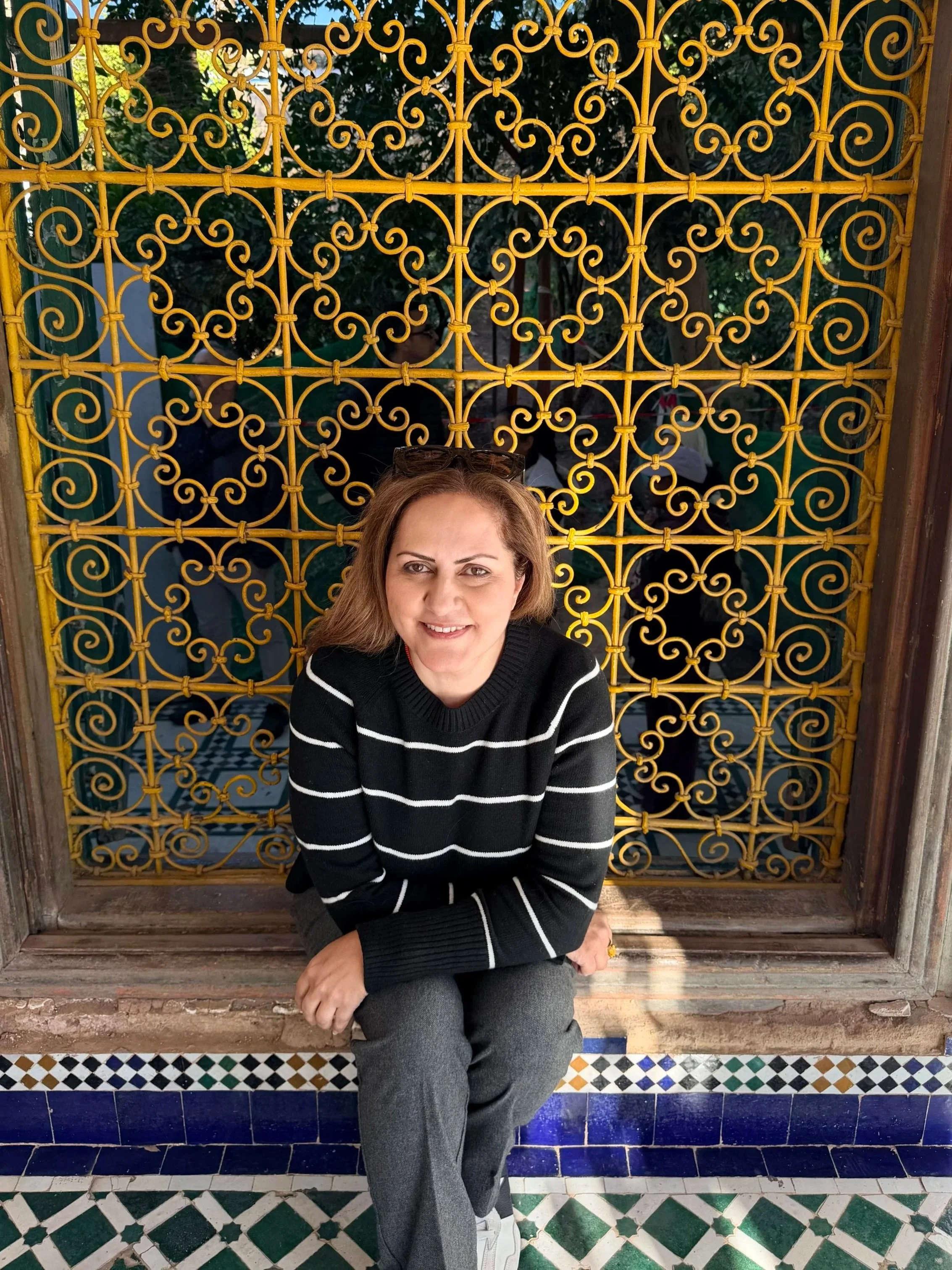 Sue, the founder of Morocco Bahja Tours