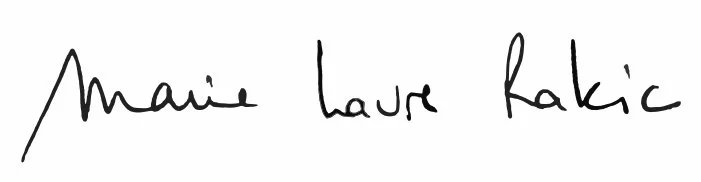 Signature manuscrite lisible de Marie Laure Rakic