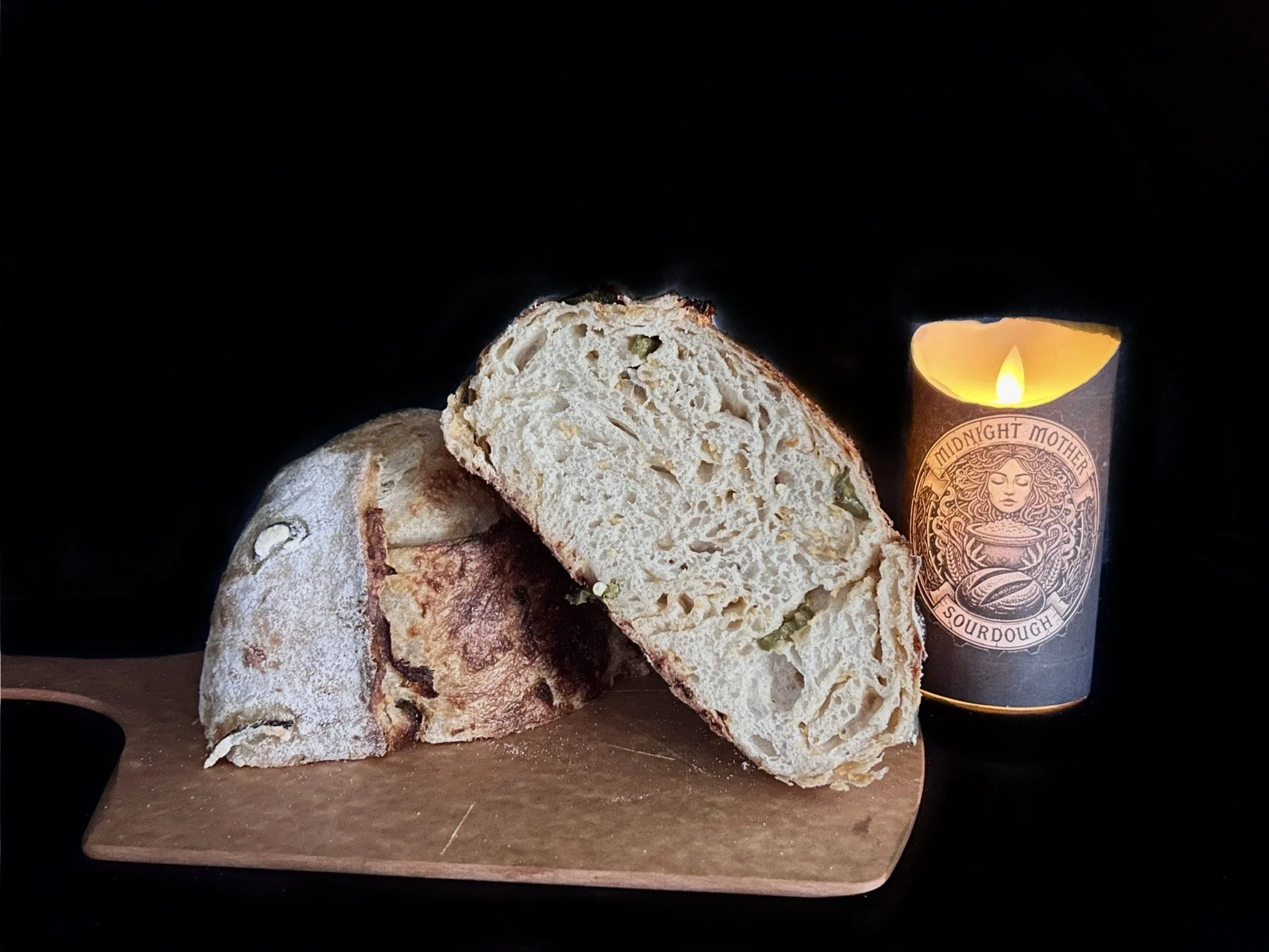 Jalapeno Cheddar Sourdough