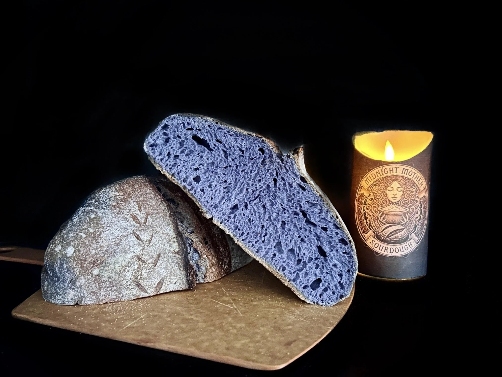 Lavender-Vanilla Sourdough