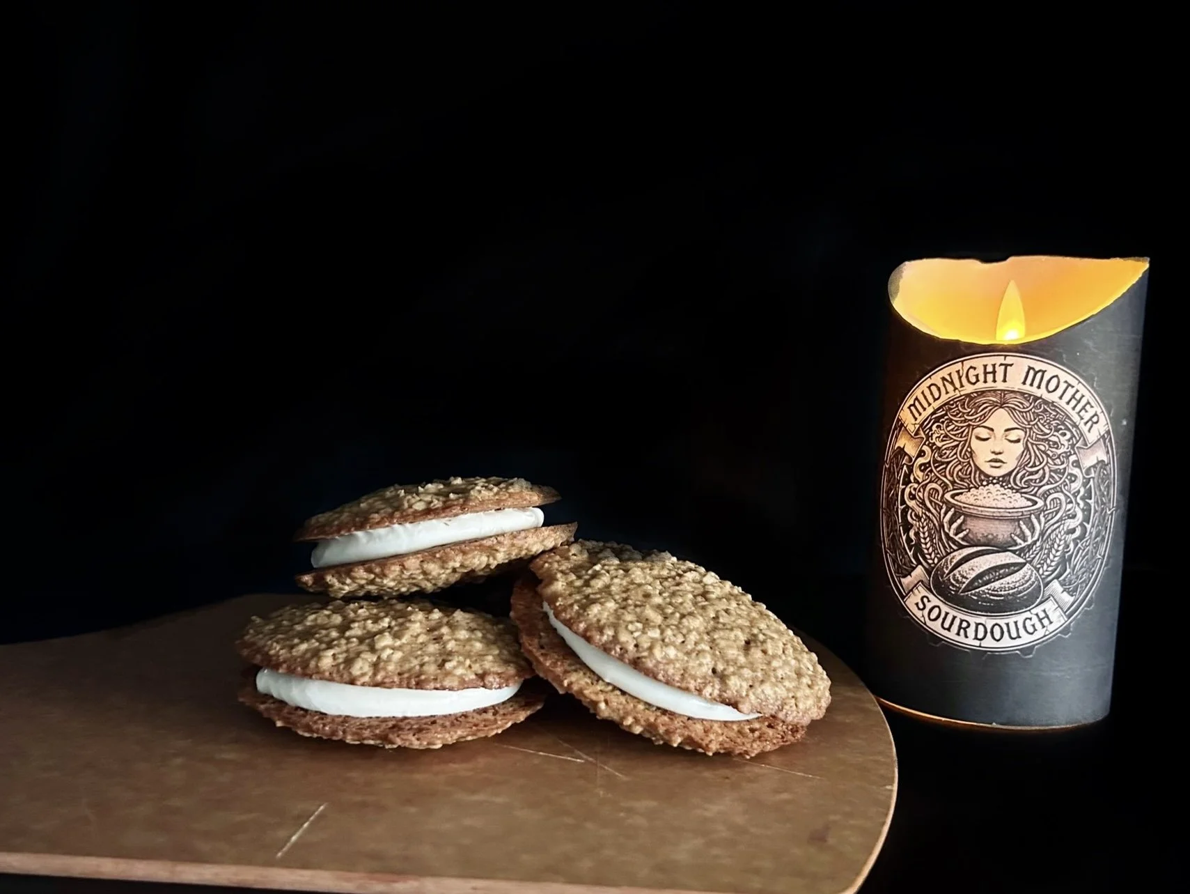 1/2 Dozen Oatmeal Cream Pies