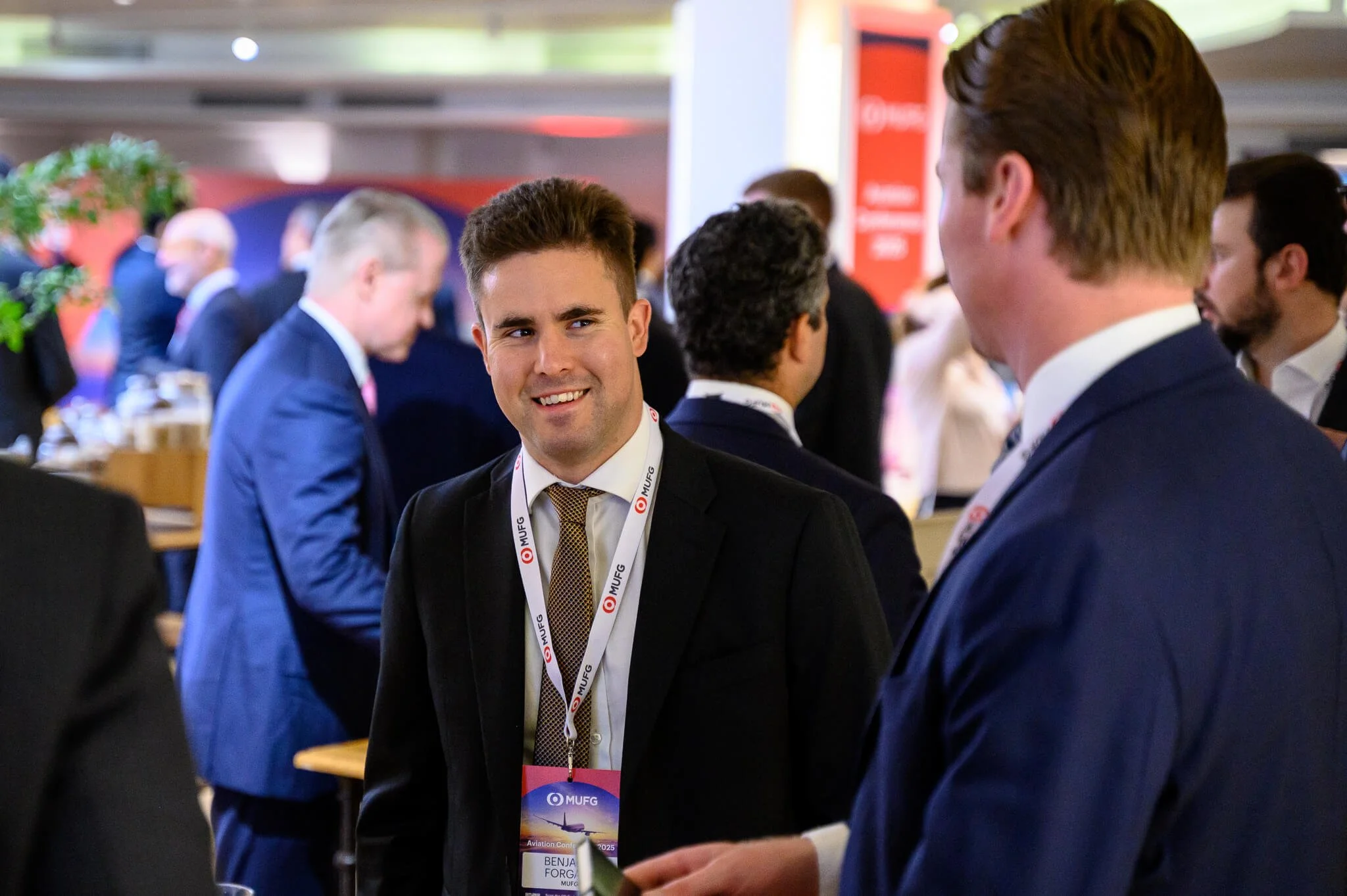 Networking at the MUFG conference