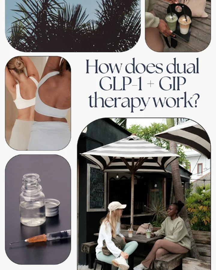 Most people hear &ldquo;GLP-1&rdquo; and think appetite control.
But dual agonists like tirzepatide do much more.

They:
✅ Help your brain regulate hunger and fullness naturally
✅ Support your pancreas in releasing insulin only when it&rsquo;s needed