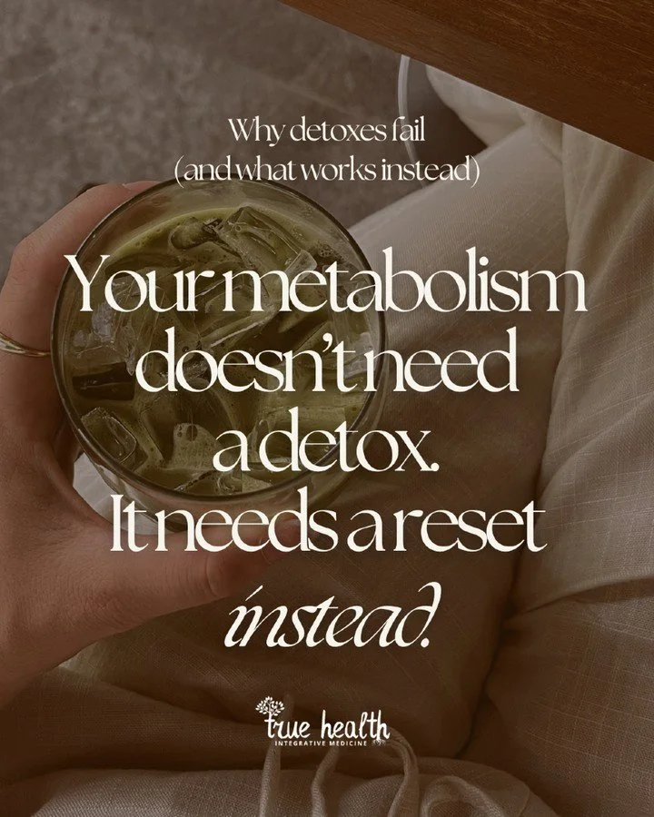 If your energy, digestion, or weight feel stuck, it&rsquo;s not because your metabolism is broken. It&rsquo;s because it&rsquo;s overworked and under-recovered. 😥

A true metabolic reset isn&rsquo;t about cutting more or doing less, it&rsquo;s about
