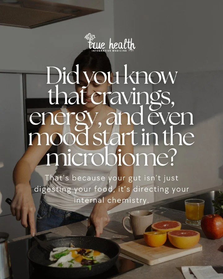 Your gut bacteria influence more than digestion; they shape your appetite, your mindset, and how efficiently your body uses fuel. 🔥

When that ecosystem is imbalanced, your brain gets distorted signals: you crave what harms you, your mood fluctuates