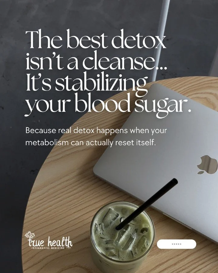 The &ldquo;detox&rdquo; your body actually needs? A break from blood sugar chaos.

When insulin is balanced, your metabolism knows exactly what to do: burn fat efficiently, clear inflammation, and keep your energy stable all day.

That&rsquo;s why th