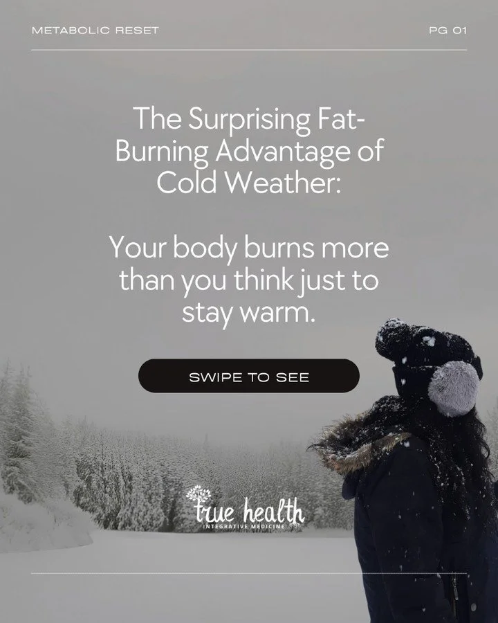 Here&rsquo;s one reason winter might actually help your metabolism: cold exposure activates brown adipose tissue, a special kind of fat that burns energy to generate heat. 🔥

When temperatures drop, your body recruits brown fatty tissue to keep you 