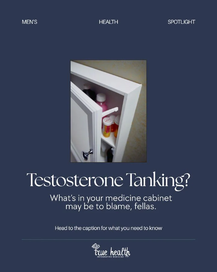 You're lifting. Eating well. Doing everything right.
But your energy feels off. Your recovery's slower. Your drive isn't what it used to be.

What most guys miss? Your medicine cabinet might be secretly sabotaging your body's hormone production and s