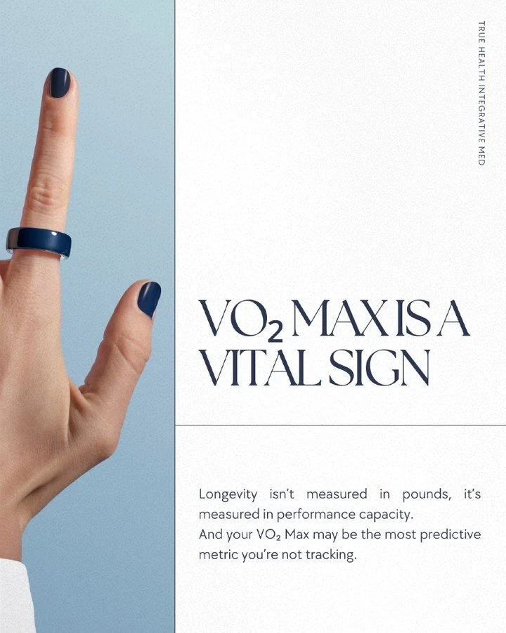 You&rsquo;ve probably been told to watch your weight.

But if you're optimizing for longevity, there&rsquo;s a better metric to track:
VO₂ Max, your body&rsquo;s ability to take in, transport, and use oxygen efficiently during exertion.

It&rsquo;s n