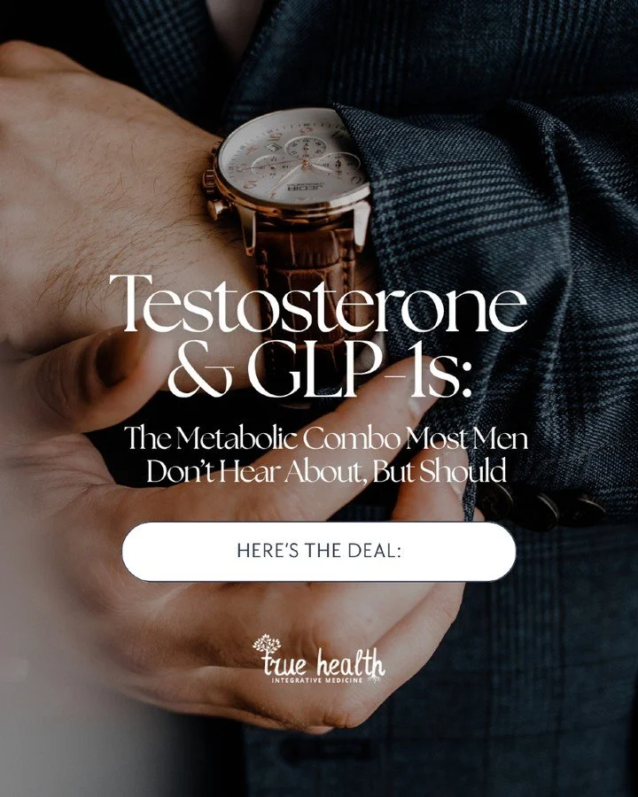 GLP-1s changed the game for fat loss.

But if you&rsquo;re a man in your 40s or 50s, there&rsquo;s a second layer most protocols miss.

Because while these meds suppress appetite and improve insulin response,
they also suppress testosterone productio