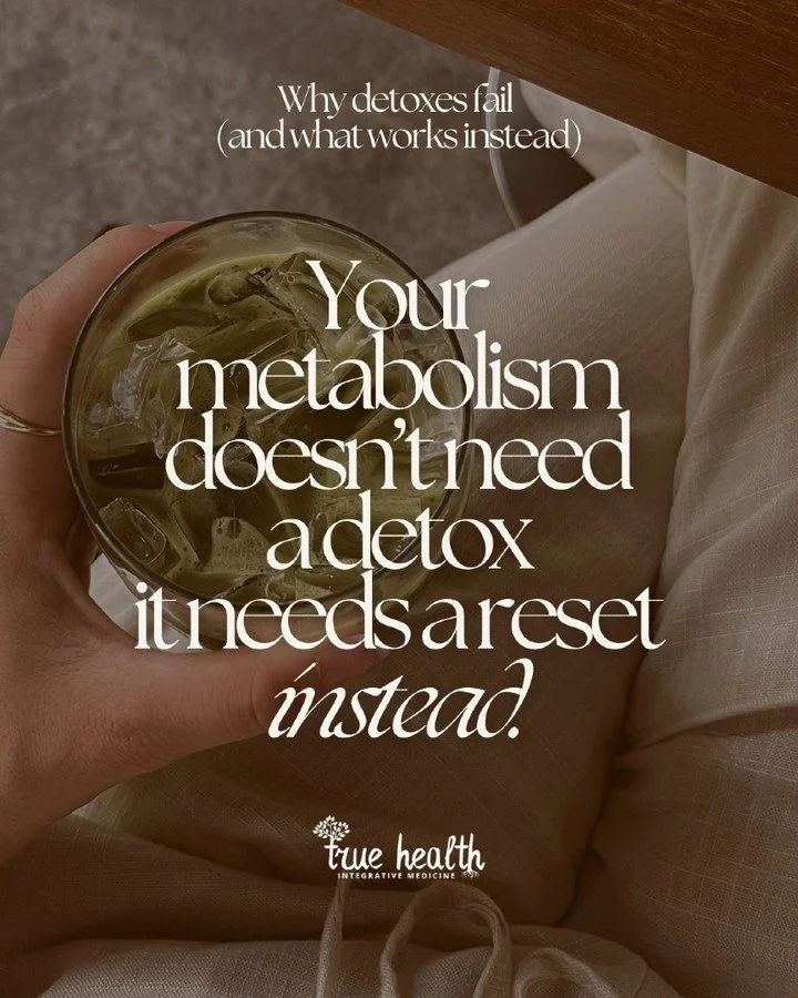 If your energy, digestion, or weight feel stuck, it&rsquo;s not because your metabolism is broken. It&rsquo;s because it&rsquo;s overworked and under-recovered.

A true metabolic reset isn&rsquo;t about cutting more or doing less&mdash;it&rsquo;s abo