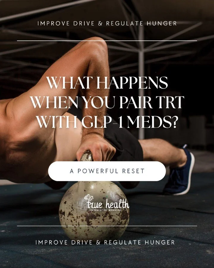 What happens when we address hormones and metabolism at the same time? You get better results, faster.

GLP-1 therapies help regulate appetite and improve insulin sensitivity. Testosterone builds muscle, boosts energy, and drives motivation.

When pa