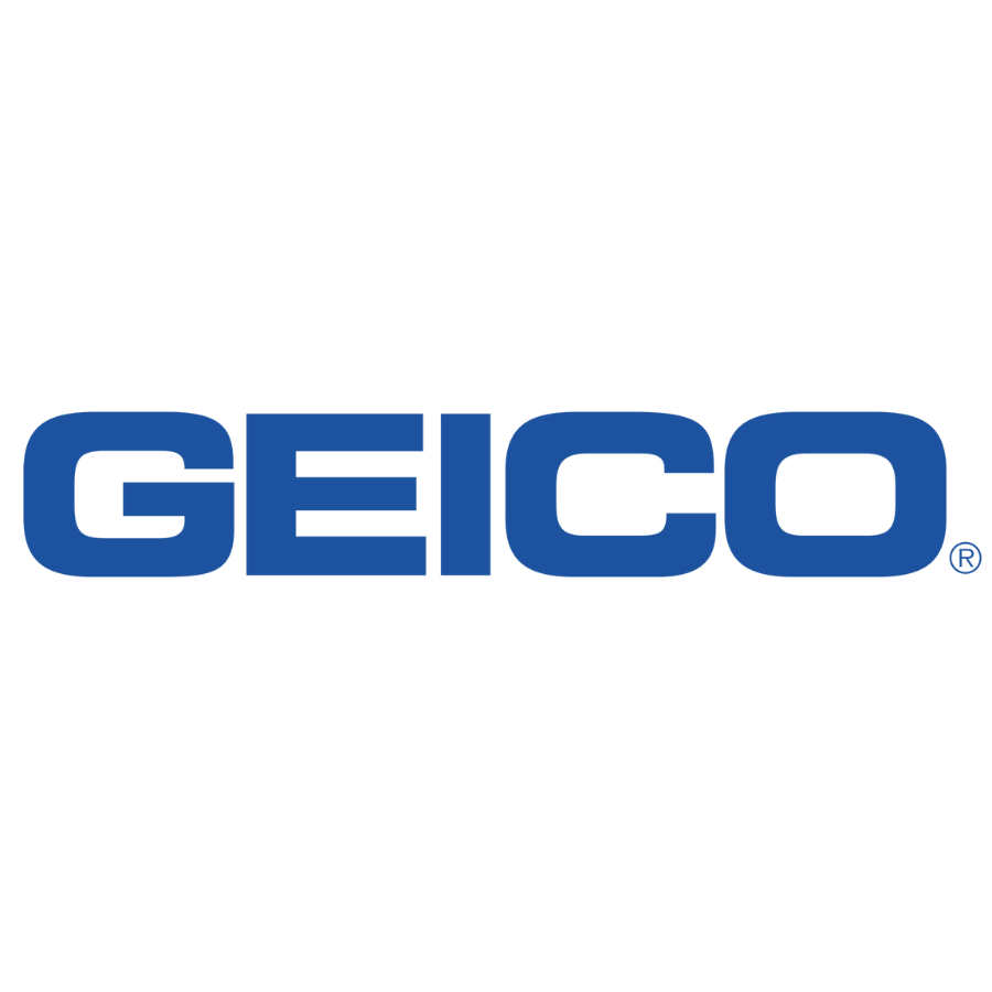 Geico logo – Link to file a claim with Geico