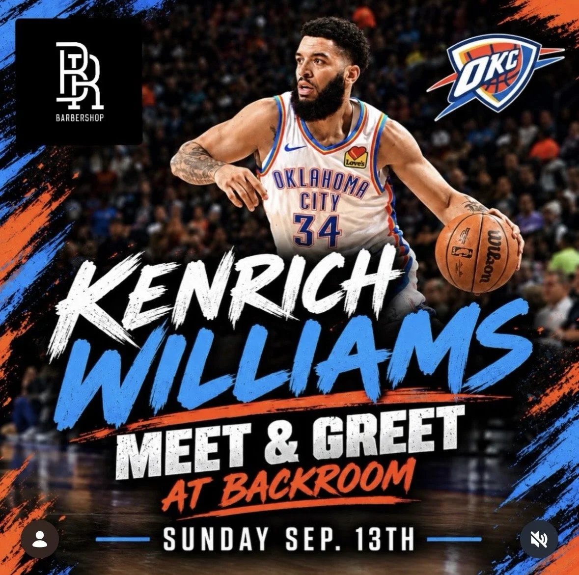 Kenrich Willams Popup at Backroom