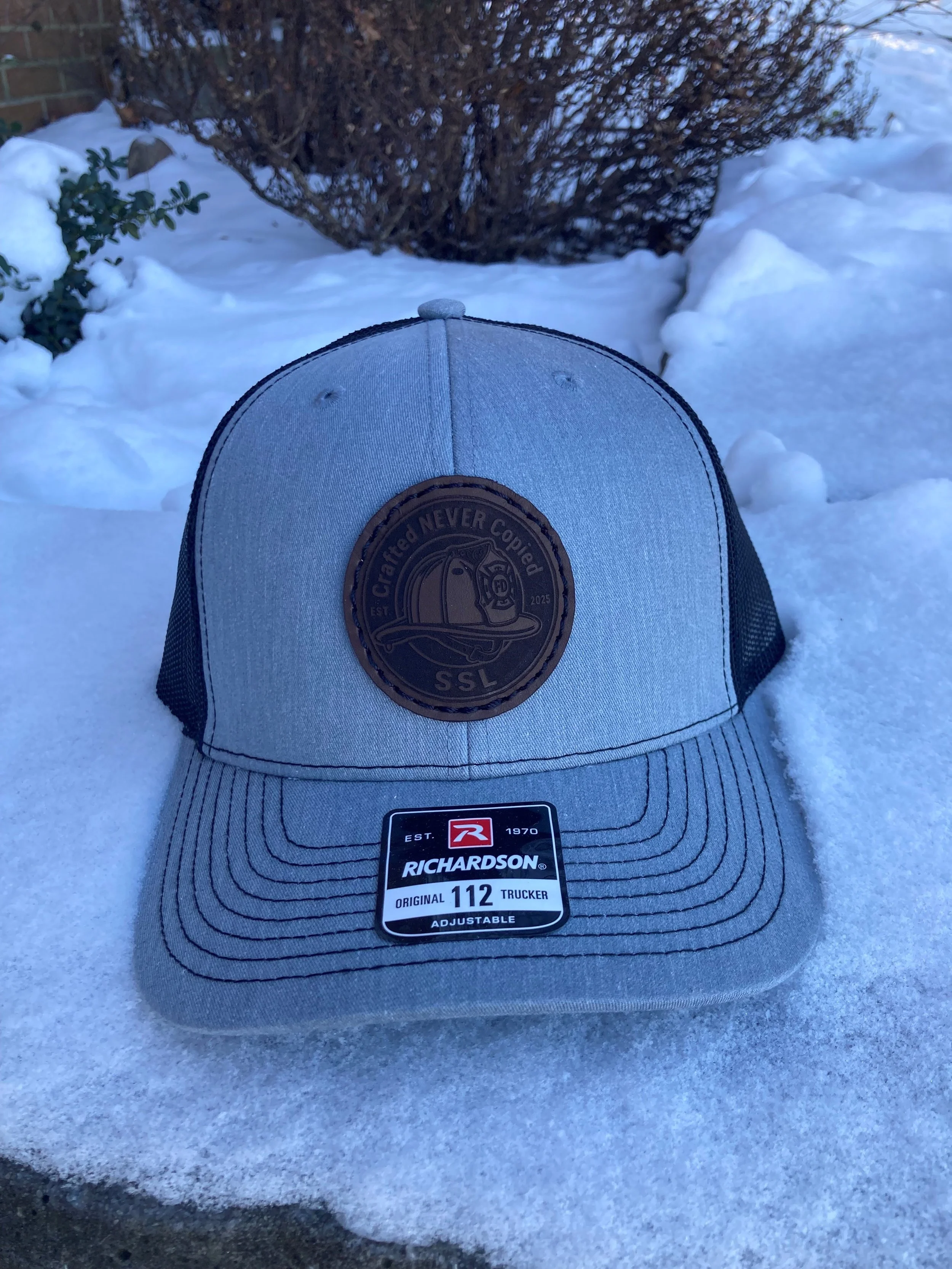 Richardson 112 Leather Patch Hat