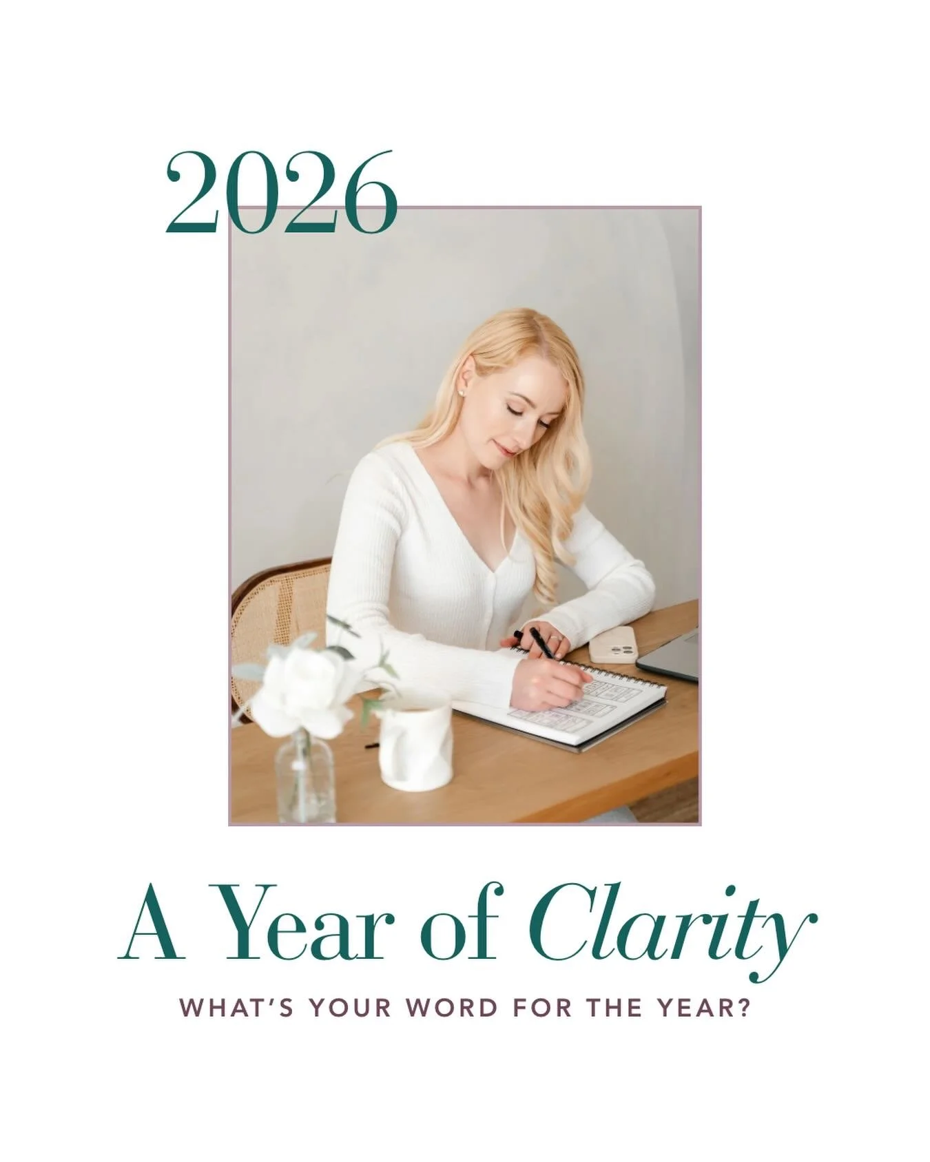 What a year it has been&hellip; As I step into 2026, the word I keep finding myself returning to is clarity.

Not the kind of clarity that comes from doing more or pushing harder, but the kind that comes from refining what&rsquo;s already there: ques