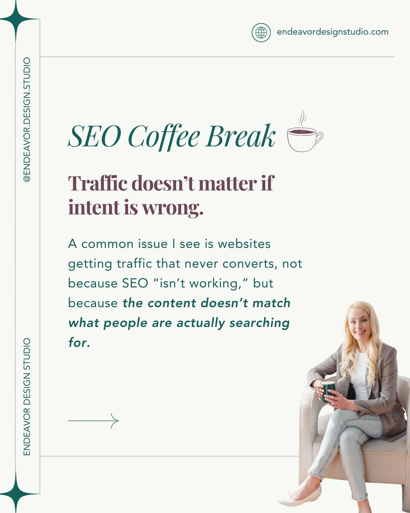 Traffic is often the first thing people look at when they&rsquo;re trying to &ldquo;fix&rdquo; their website, but it&rsquo;s rarely the real issue.

I see this all the time: websites getting consistent visits, but no inquiries, no bookings, no real m