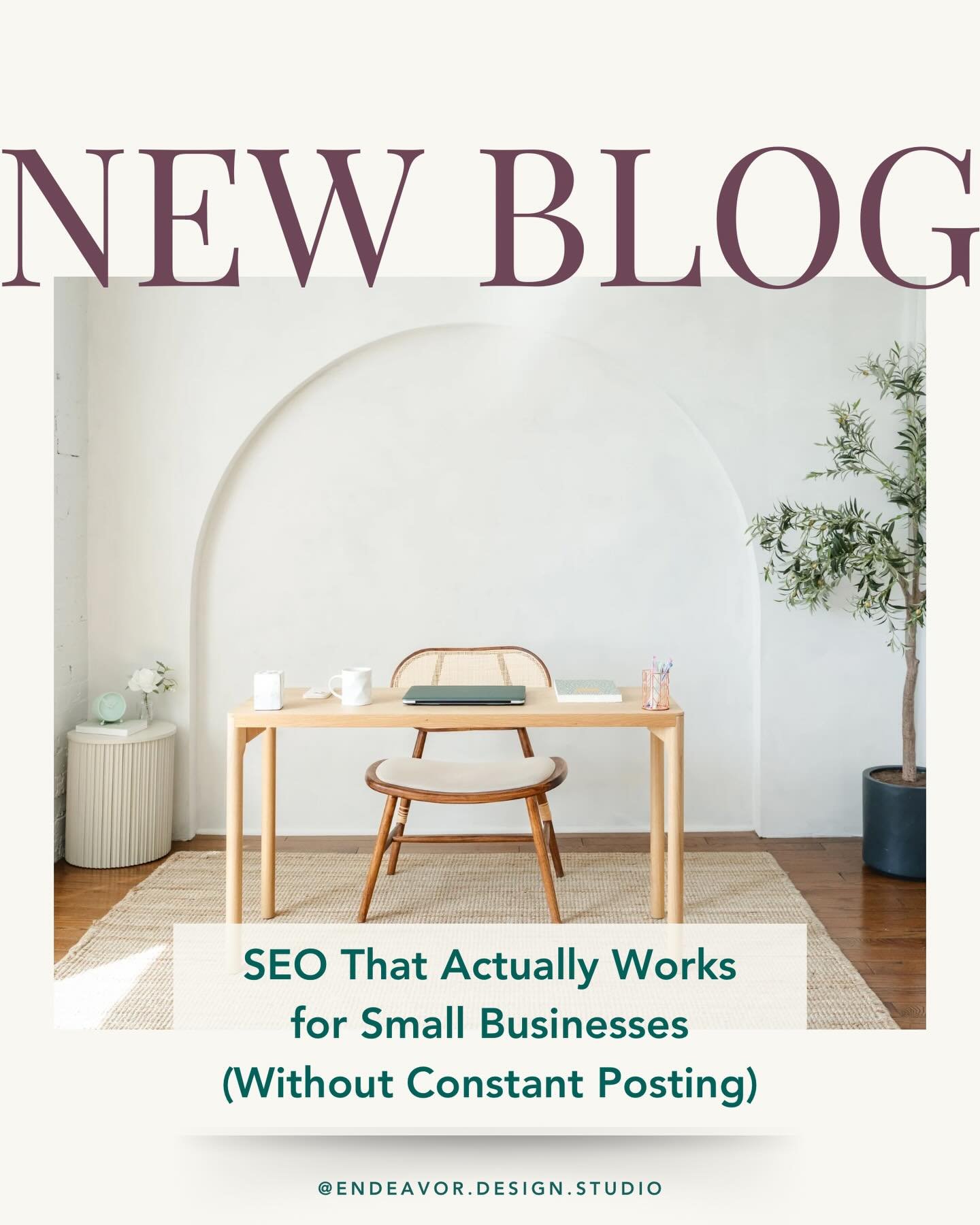 🌿In this post, I&rsquo;m breaking down a simpler, more sustainable approach to SEO. One that doesn&rsquo;t require weekly blog posts, endless tweaks, or trying to outsmart the algorithm.

Here&rsquo;s what we cover:
✨Why SEO often feels like a waste