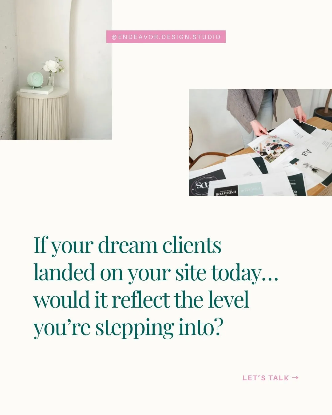 There&rsquo;s a very specific feeling when you&rsquo;ve grown as a business owner&hellip; but your website hasn&rsquo;t quite caught up yet.

You&rsquo;re more experienced now. Your offers are clearer. Your work is stronger. You&rsquo;ve delivered re
