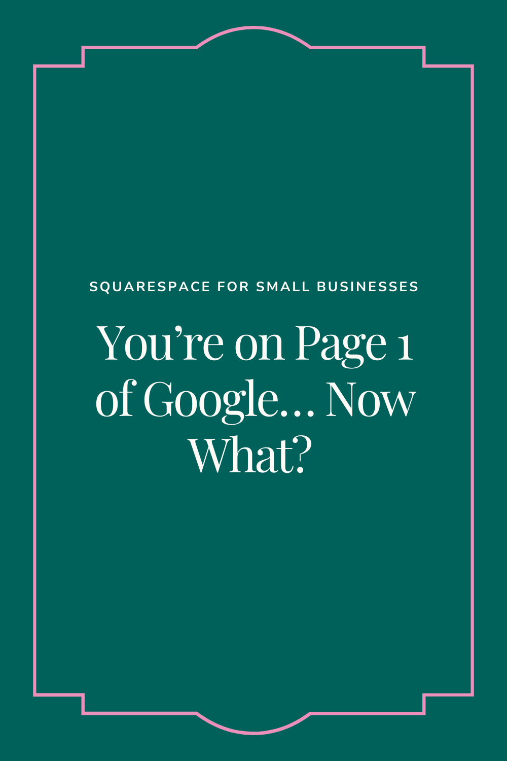 You’re on Page 1 of Google… Now What? | How to Turn SEO Traffic Into Real Inquiries