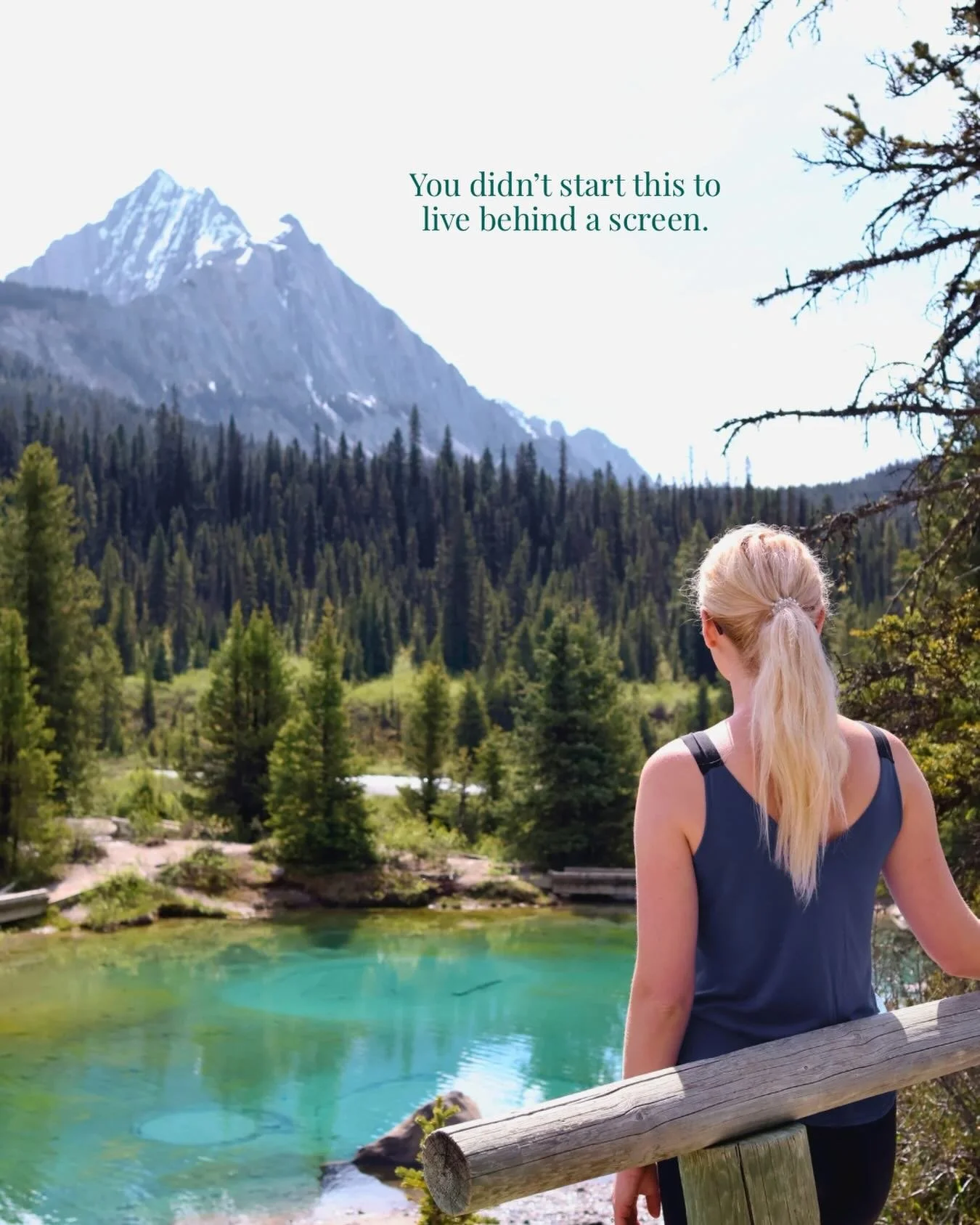 🌸 You didn&rsquo;t start this to live behind a screen 🌸

#intentionalbusiness 
#smallbusinessfreedom 
#designyourdays 
#intentionalwebdesign 
#smallbusinesssupport