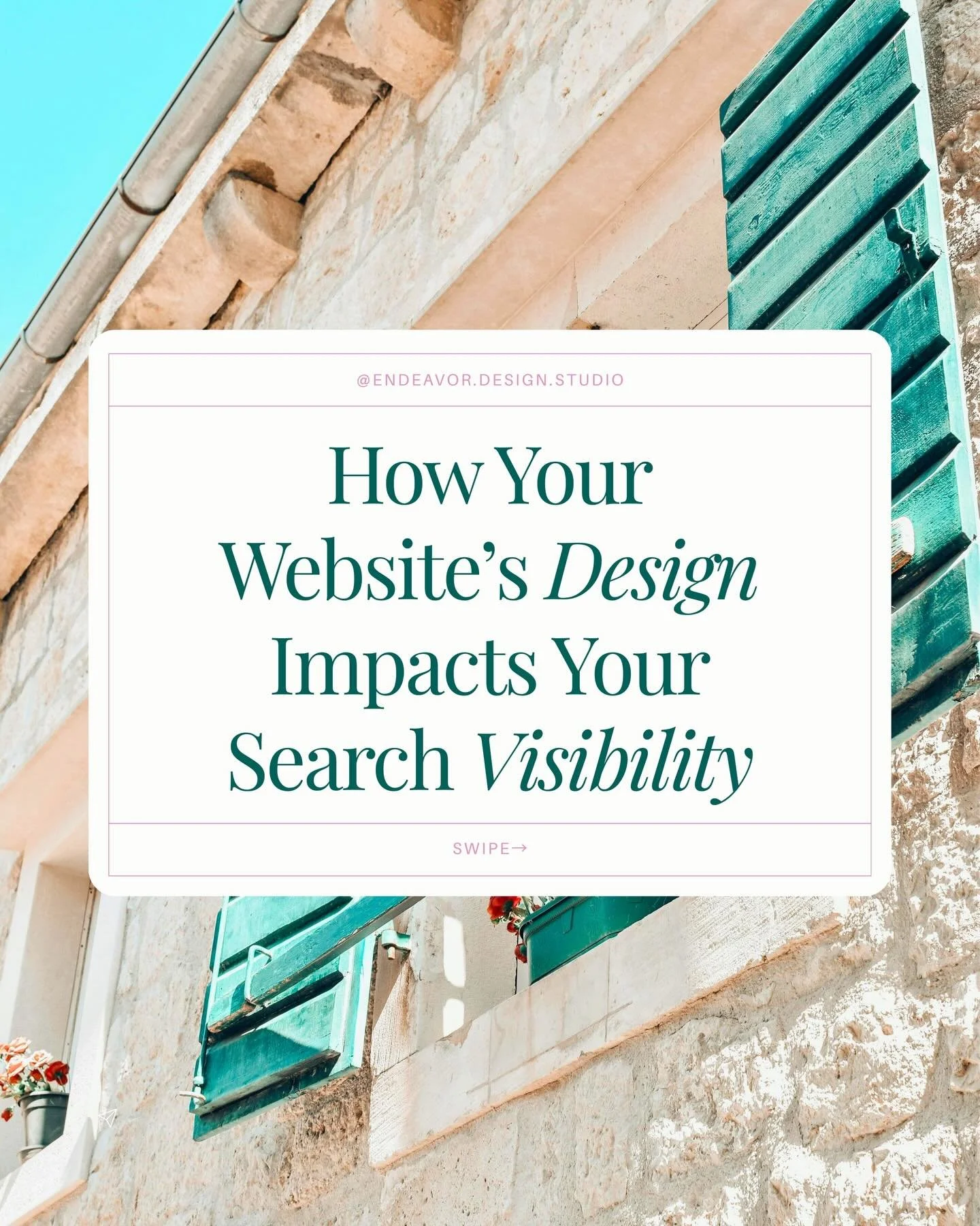 If your website is getting traffic but not inquiries&hellip;
there&rsquo;s usually more going on beneath the surface.

SEO is often treated like a completely separate piece of the puzzle, but the reality is your website&rsquo;s design directly impact