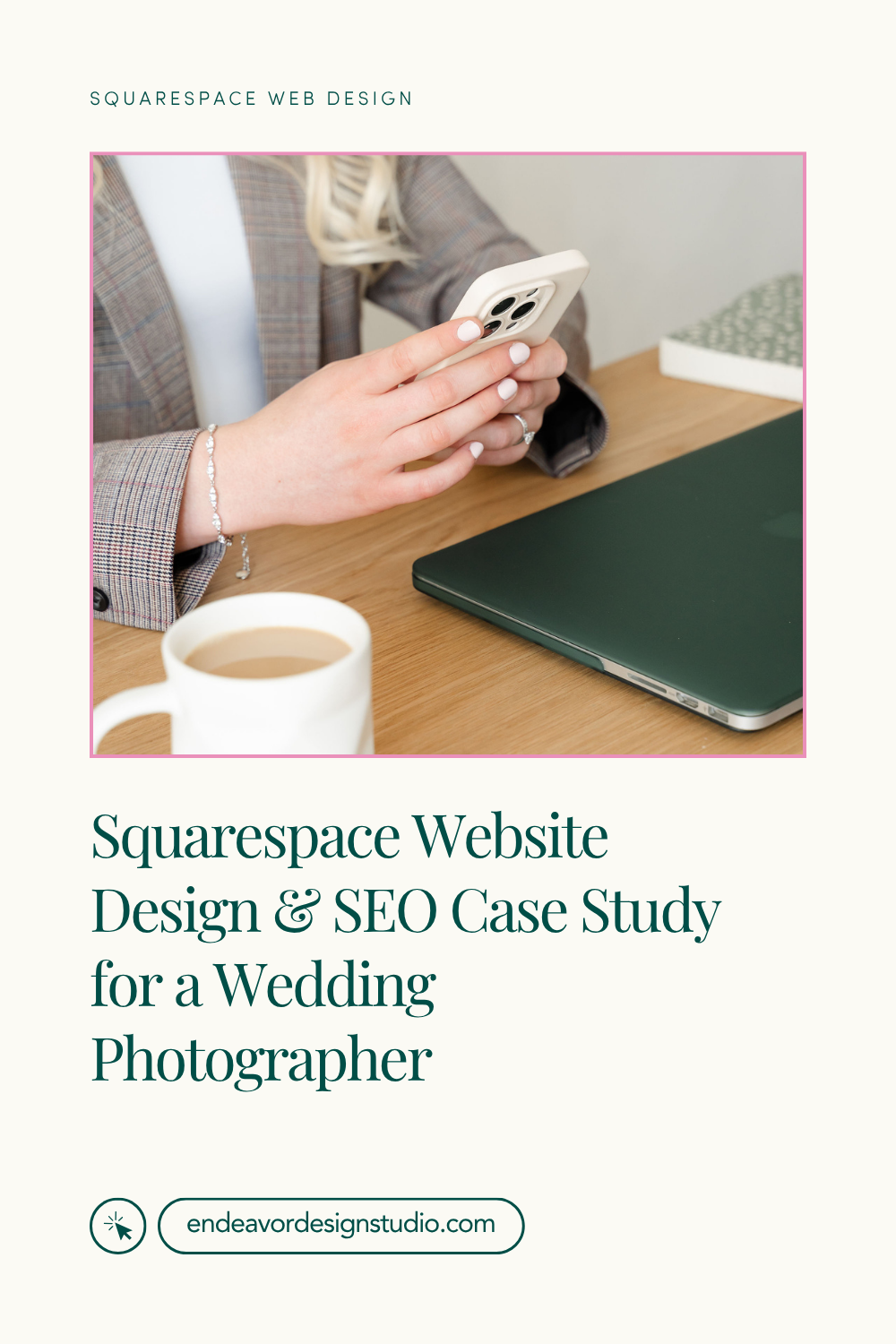 Squarespace Website Design &amp; SEO Case Study for Cochrane, Alberta Wedding Photographer