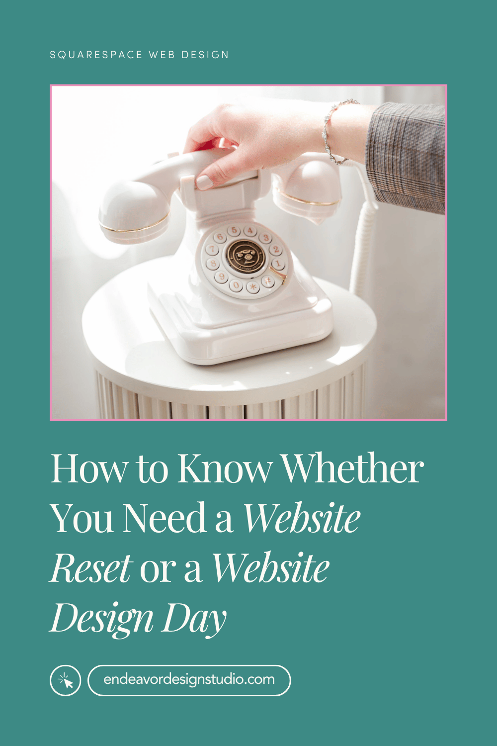 How to Know Whether You Need a Squarespace Website Reset or a Website Design Day