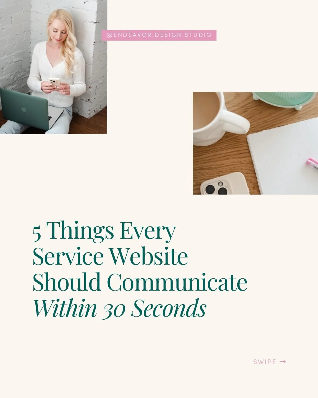 💻 If someone lands on your website and still isn&rsquo;t quite sure what you do...

They&rsquo;re probably not going to keep looking.

Most people won&rsquo;t click through five pages trying to figure it out.

They&rsquo;ll simply move on.

One of t