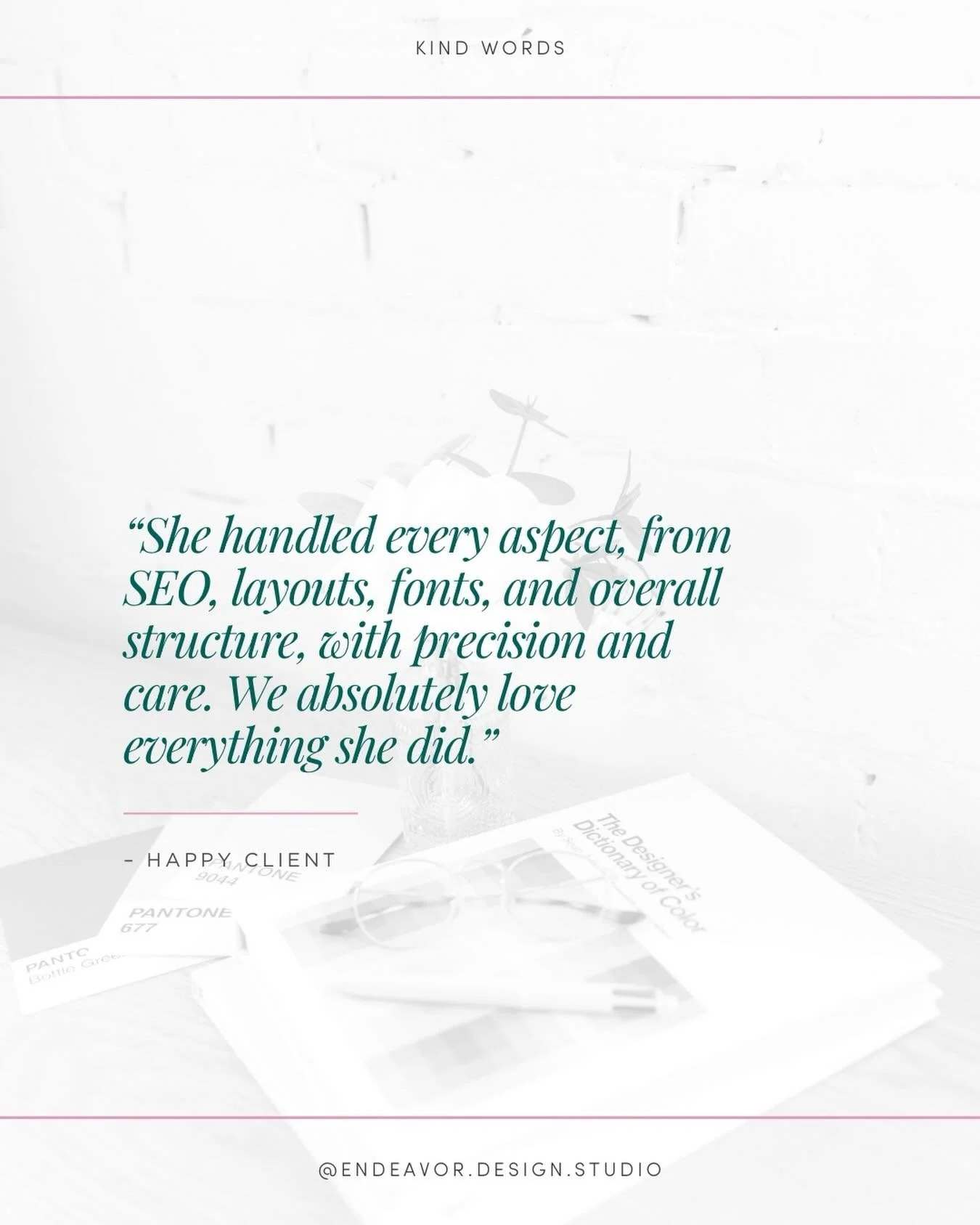 I care just as much about how a website works as how it looks &mdash; so hearing that the strategy, structure, SEO, and tiny design details all came together for a client is pretty darn special. 🥹💛

So grateful for the trust. 😊

#squarespacewebdes
