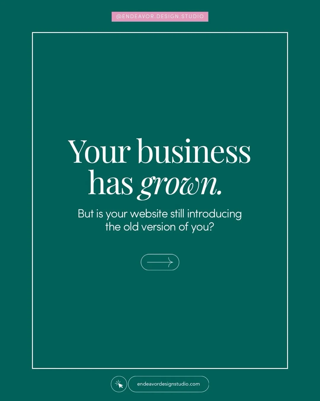 I have such a soft spot for the websites people build when they&rsquo;re first starting their businesses. 🪴

Because I know how much goes into simply getting something out into the world when you&rsquo;re figuring everything out for the first time.
