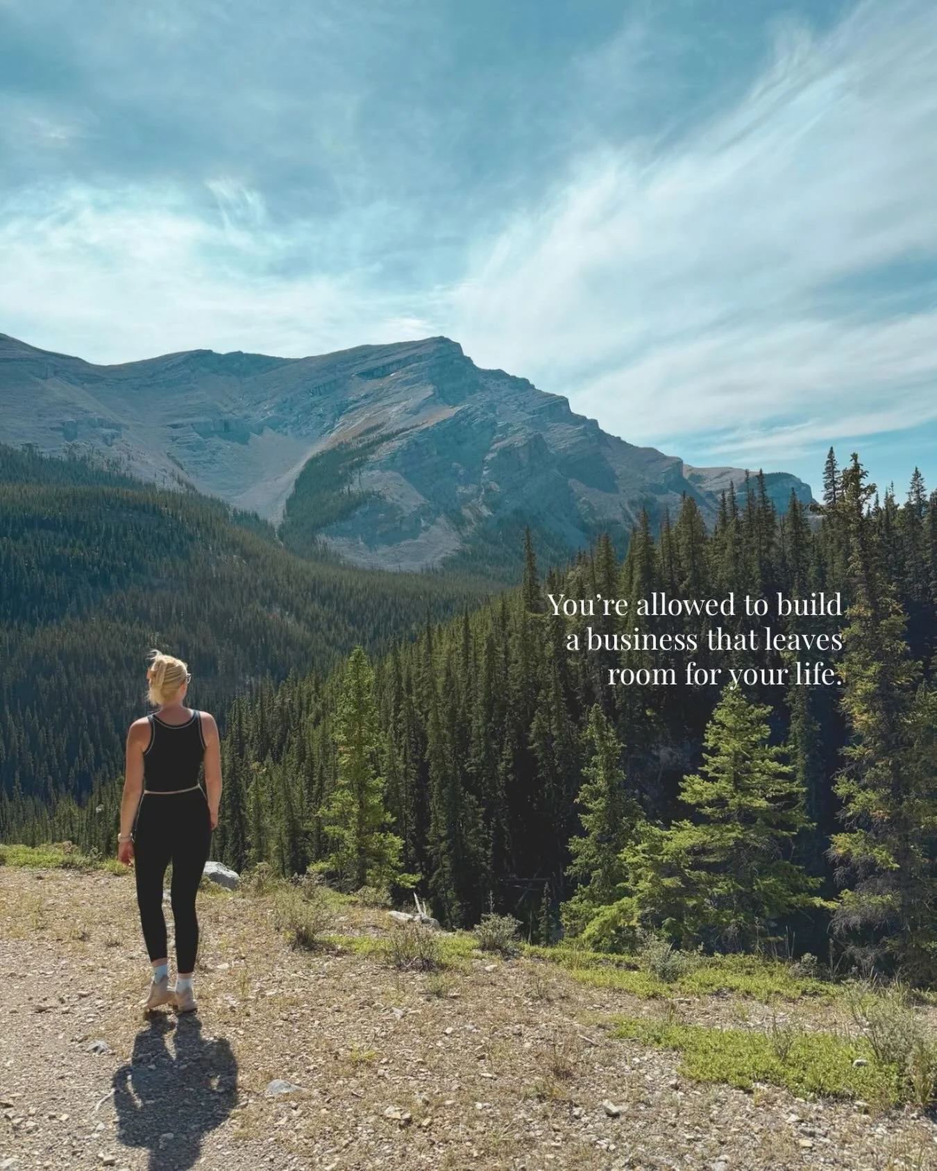 A little reminder that the life you&rsquo;re building outside your business matters just as much as the business itself. 🌿

Here&rsquo;s to making room for both. The work we love, and the moments that make us want to close our laptops for a while. ?