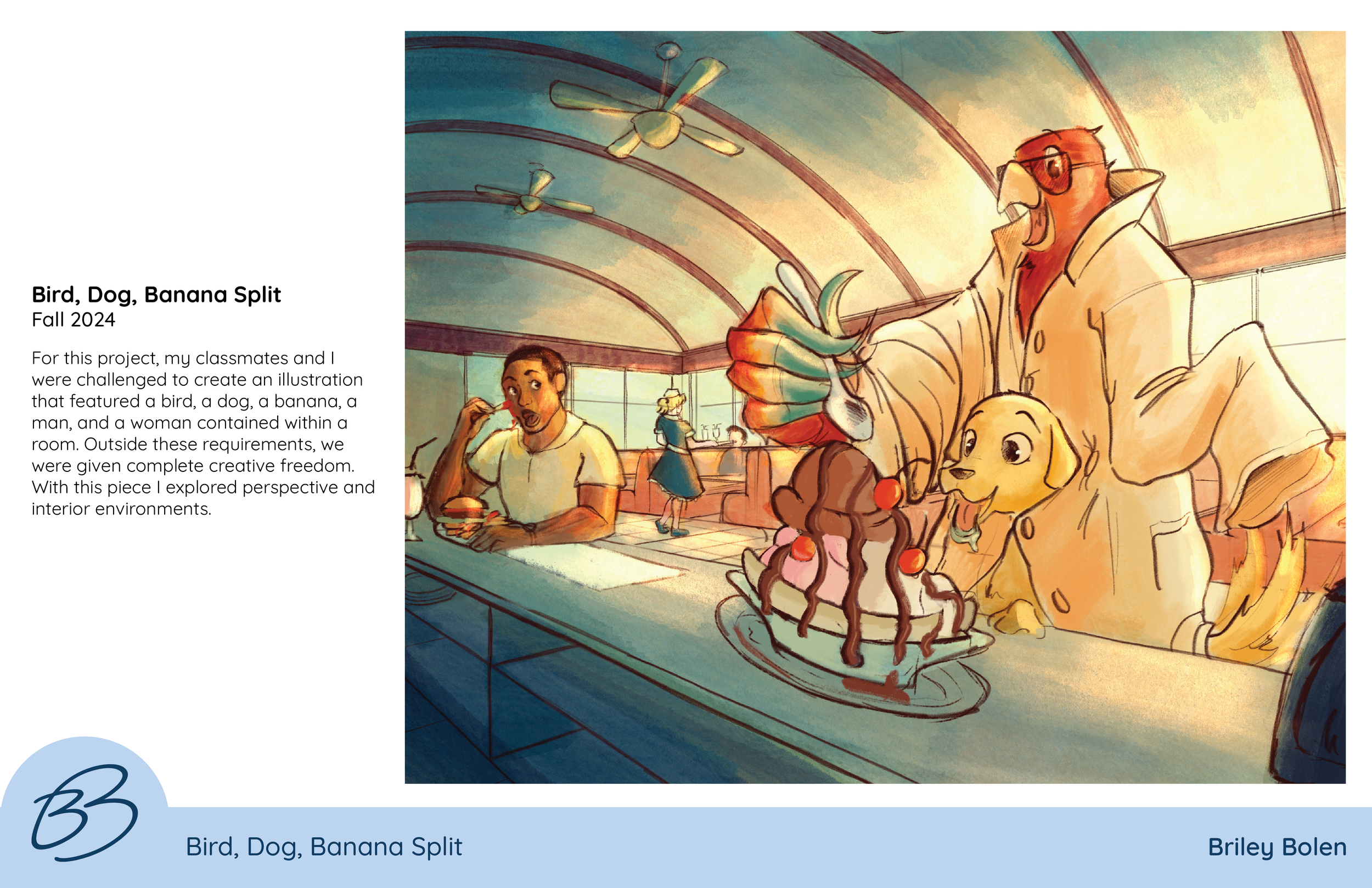 Bird, Dog, Banana Split