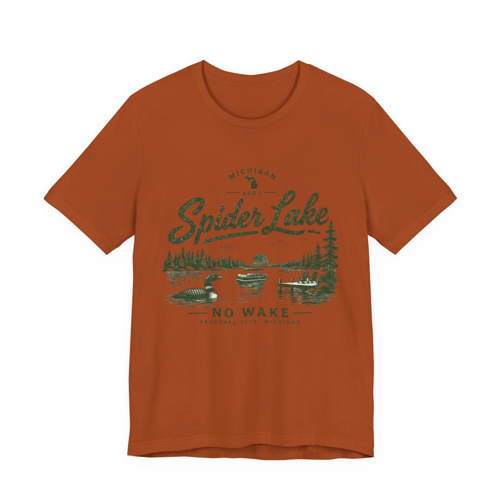 Spider Lake - No Wake Tee