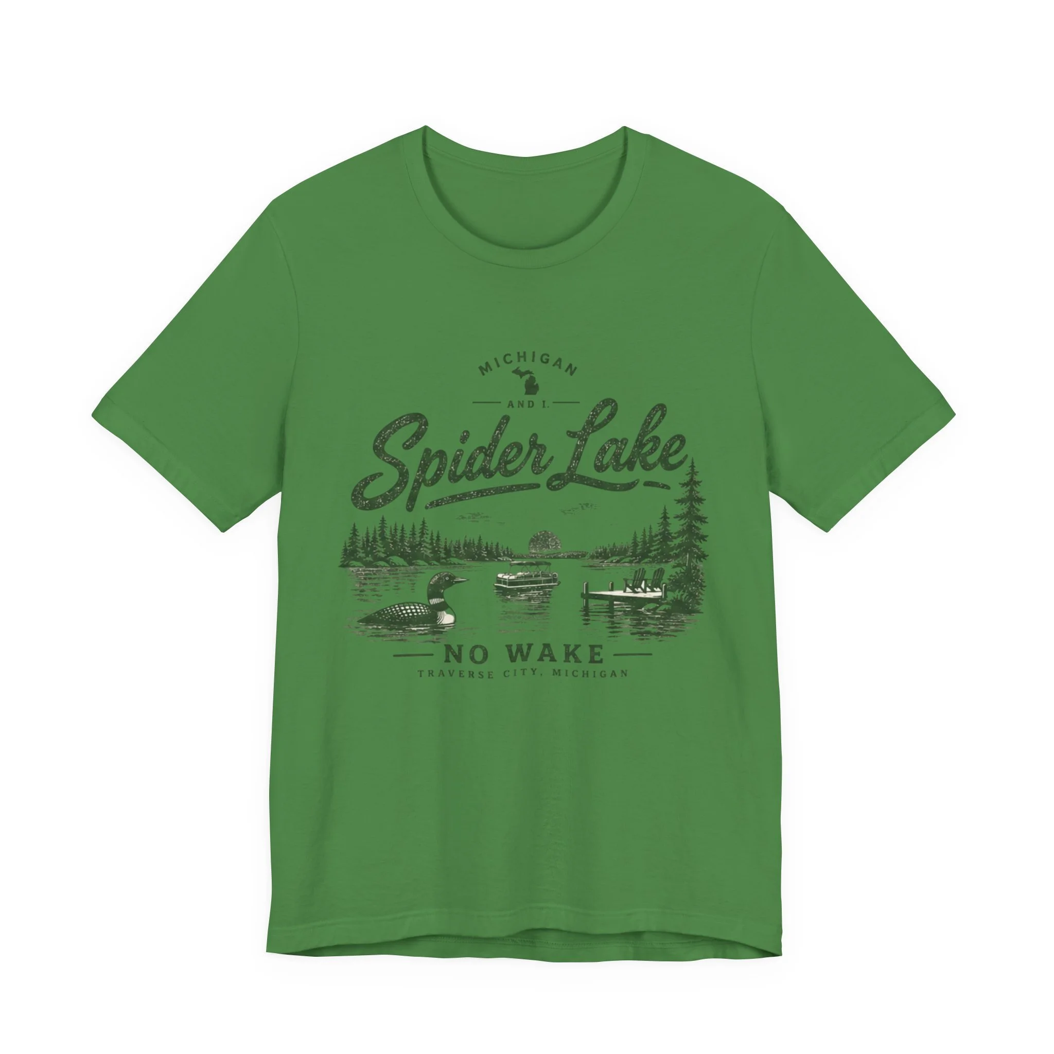 Spider Lake - No Wake Tee