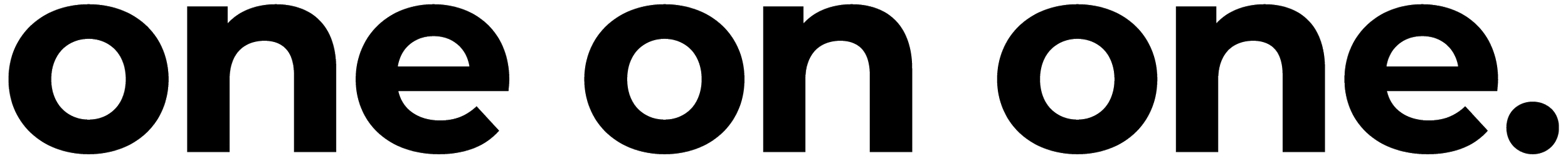 The image features the phrase 'one on one' written in large, bold, black letters on a transparent background.