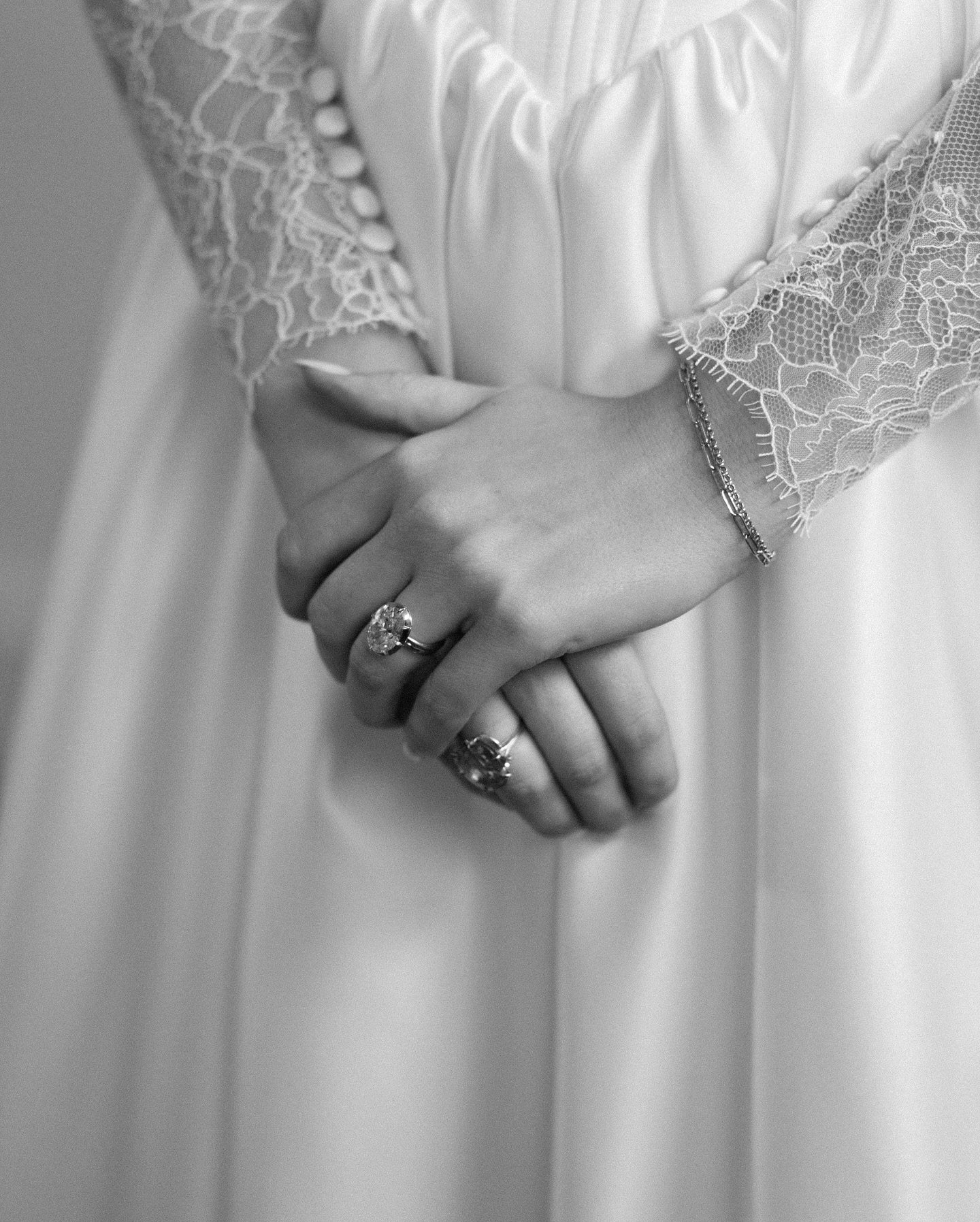 just before ceremony, hands clasped with nervous energy and excitement. 

These are the in between moments I capture; bringing clarity to an otherwise fuzzy moment you&rsquo;ll look back on. &hearts;️