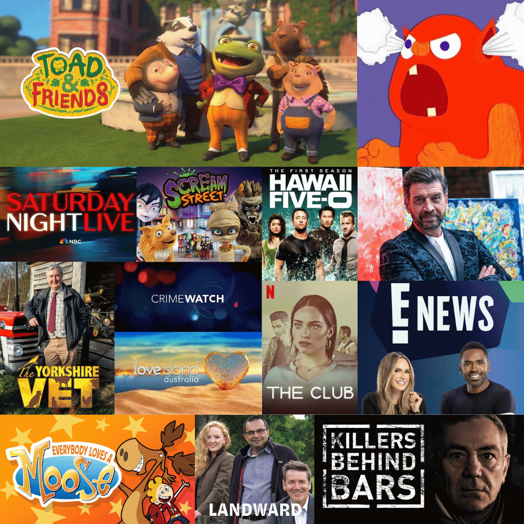 A collection of TV shows