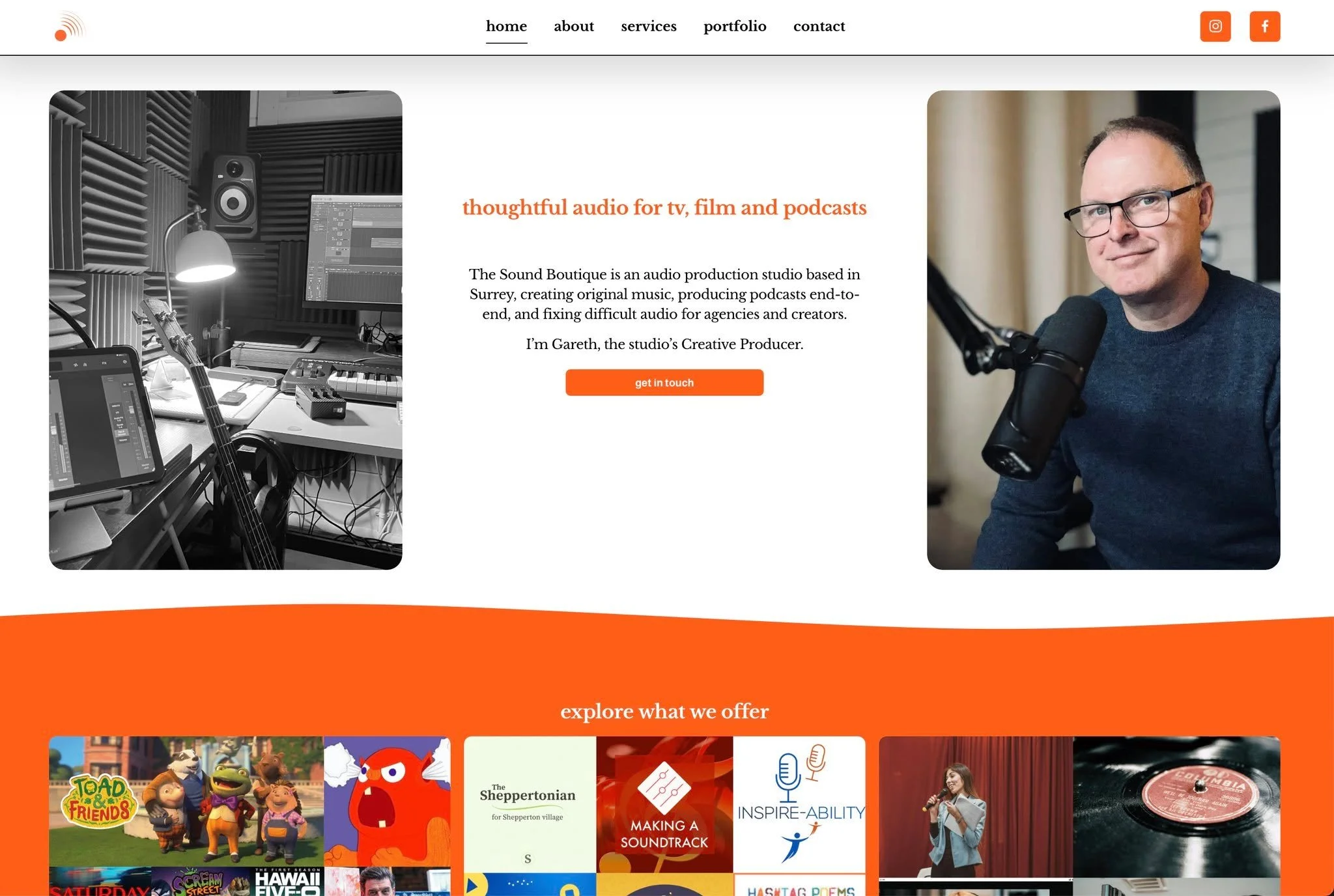 The Sound Boutique has a brand new home online.

I wanted a site that shows exactly how I help creators and teams sound their best, whether that&rsquo;s original music, end-to-end podcast production, or turning difficult audio into something you can 