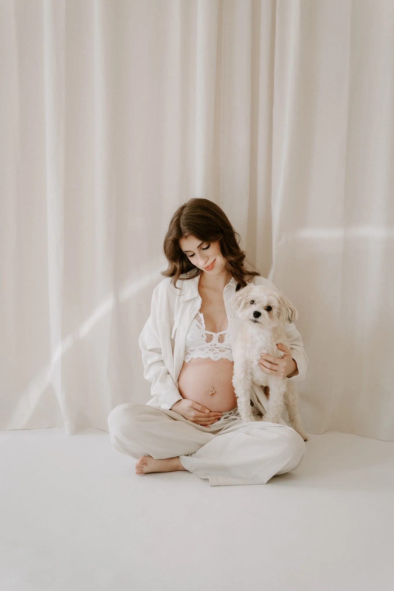 Babybauchshooting mit Hund Köln(1 von 32).jpg