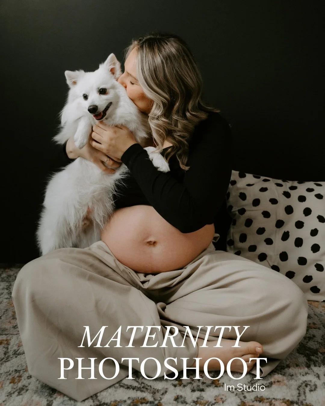 Neulich hatte ich ein ganz wunderbares Babybauchshooting mit Hund im Studio. Es ist einfach so toll, niemand schaut einem zu, man kann sich stressfrei umziehen, und so weiter. Kann euch noch soviel erz&auml;hlen, ihr m&uuml;sst es selber ausprobieren