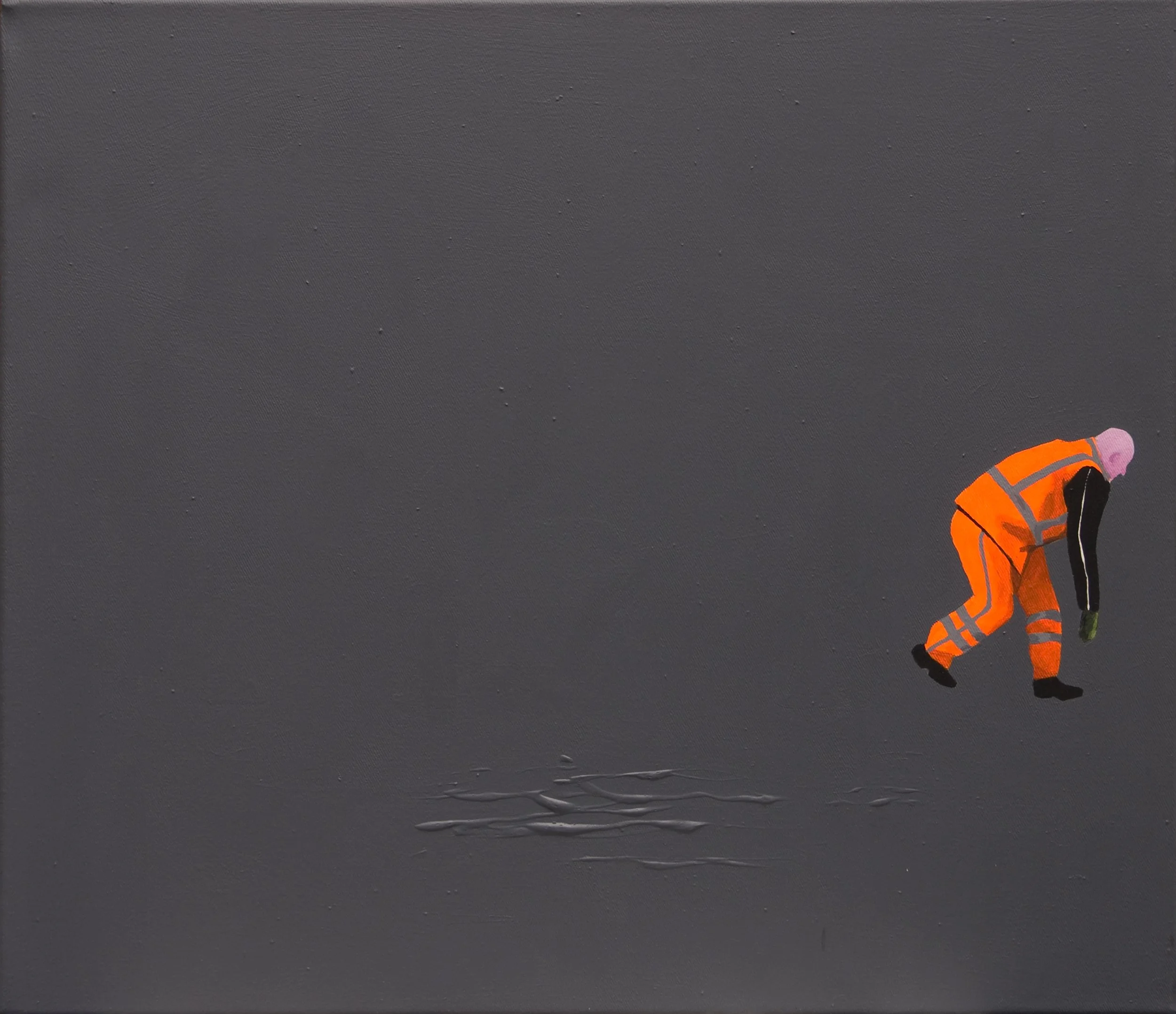 acrylic painting on cotton by Vivid Crimes, from painting series Place